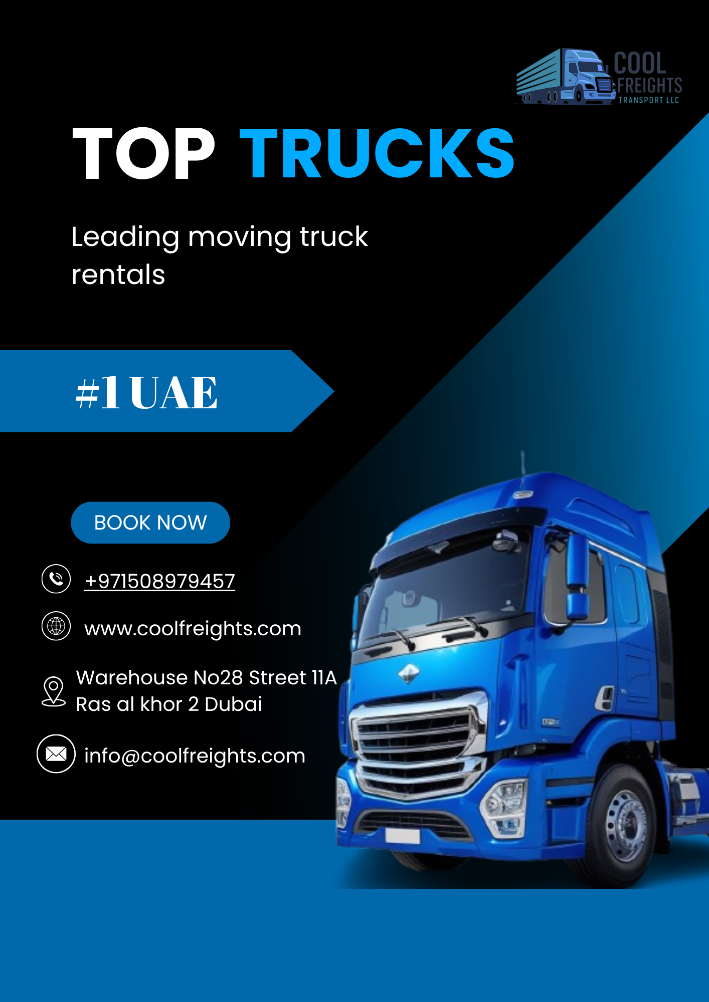 Everything You Need to Fresh Movers Chiller Van for Rent in the UAE